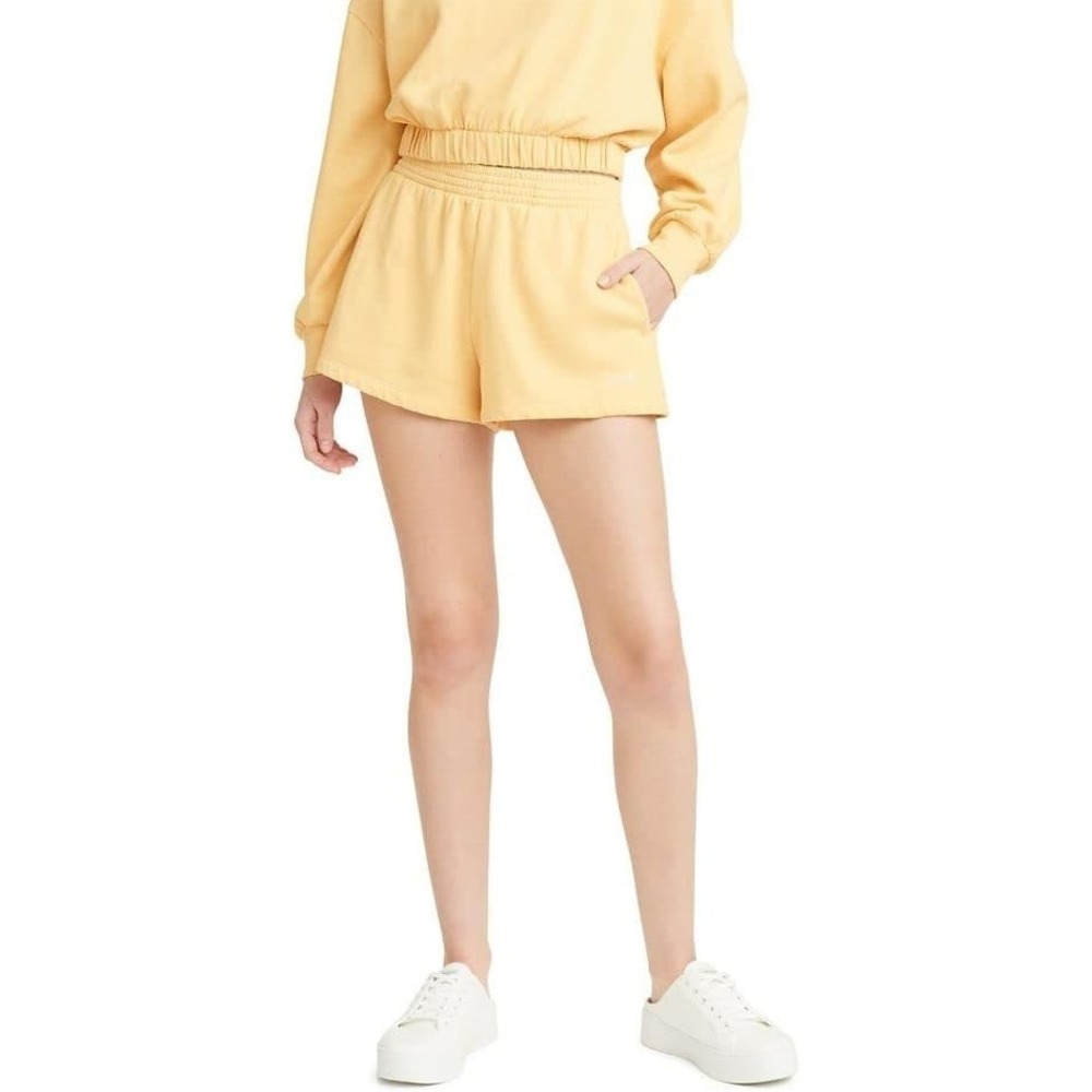 Levi's® (Women's LARGE) Marty™‎ Sweat Shorts in Canary - $49